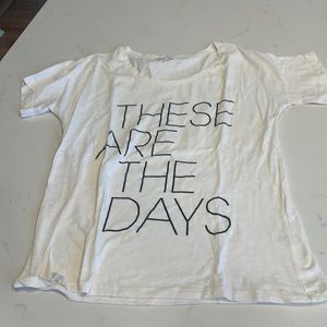 J crew tees medium and small.